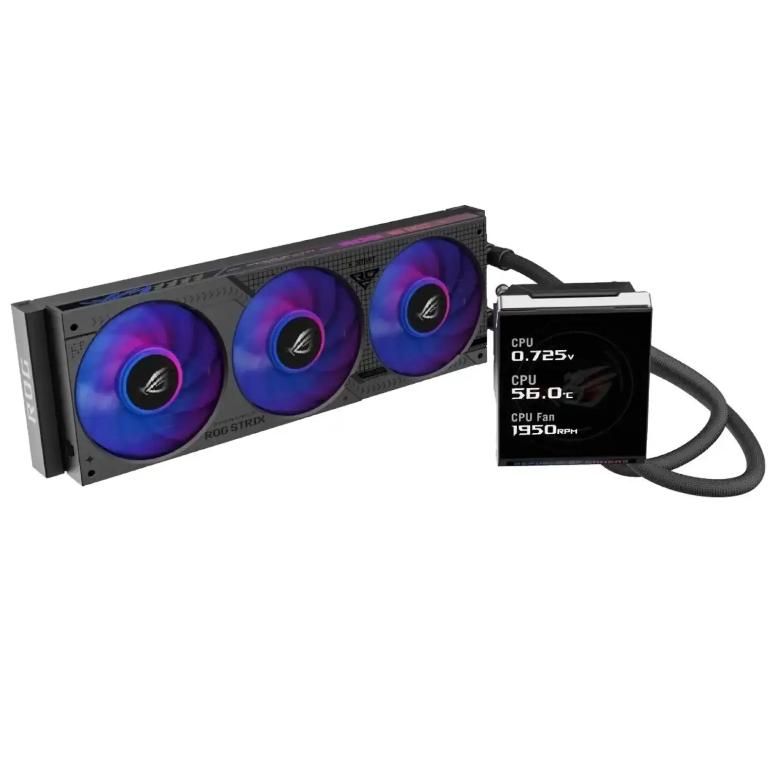 Система водяного охлаждения Asus ROG Strix LC IV 360 ARGB LCD Black (90RC01M1-B0EAY0) UA