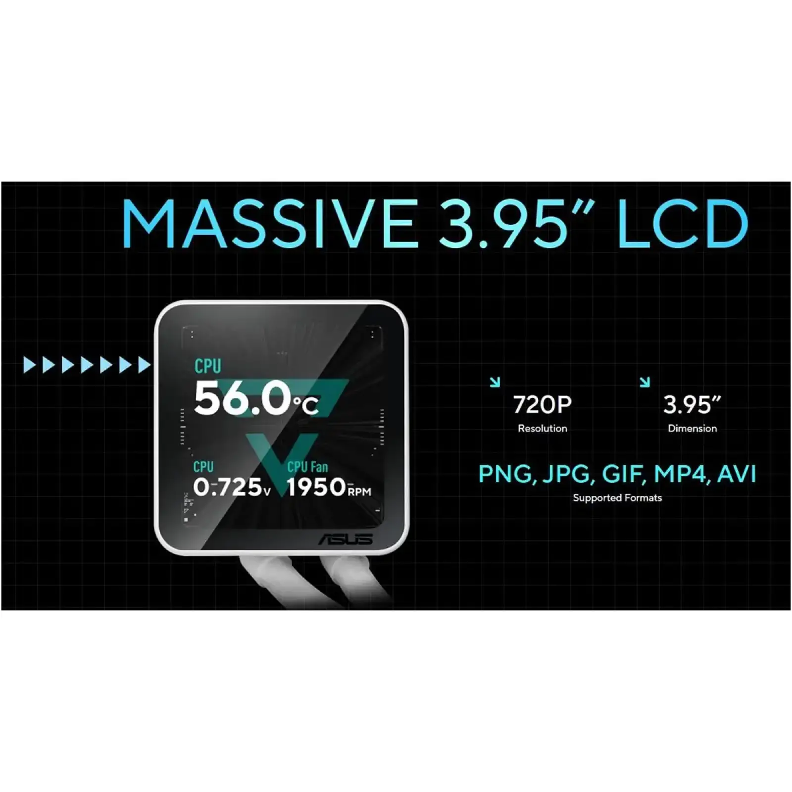 Система водяного охлаждения Asus Prime LC II 360 ARGB LCD White (90RC01Q2-B0EAY0) UA