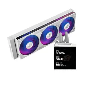 Система водяного охлаждения Asus ROG Strix SLC IV 360 ARGB LCD White (90RC01S2-B0EAY0) UA
