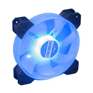 Вентилятор Frime Iris LED Fan Mid Blue (FLF-HB120MB8), 120х120х25 мм, 3-pin Molex, Blue UA