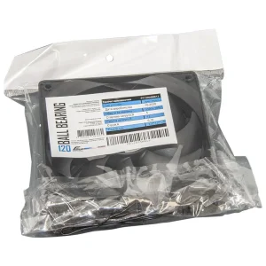 Вентилятор Frime (FF12025BB13) 120x120x25мм, Black, 3pin+Molex UA