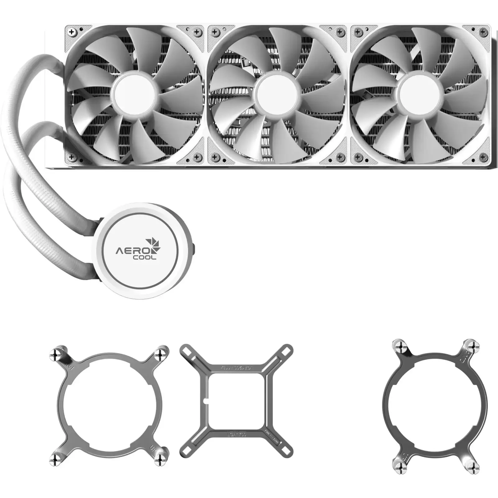Система водяного охолодження AeroCool Abyss L360R White (ACLA-AB36117.21) UA