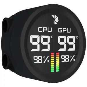Система водяного охолодження AeroCool Abyss L240R Digi Black (ACLA-AD24117.11) UA