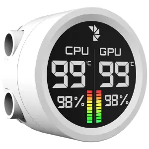 Система водяного охолодження AeroCool Abyss L240R Digi White (ACLA-AD24117.21) UA