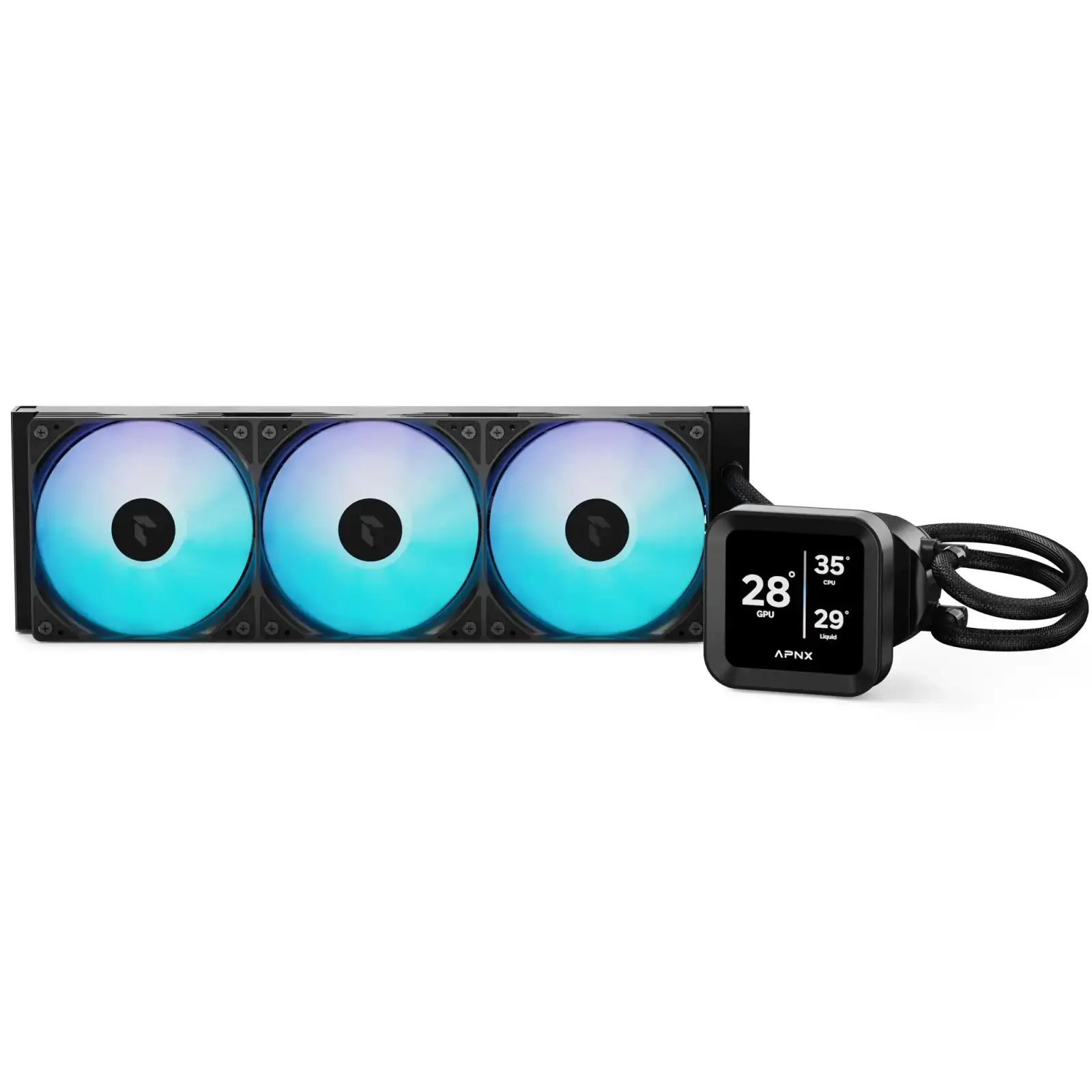 Система водяного охолодження APNX LC1-D 360 BK (APLA-SV36117.11) UA