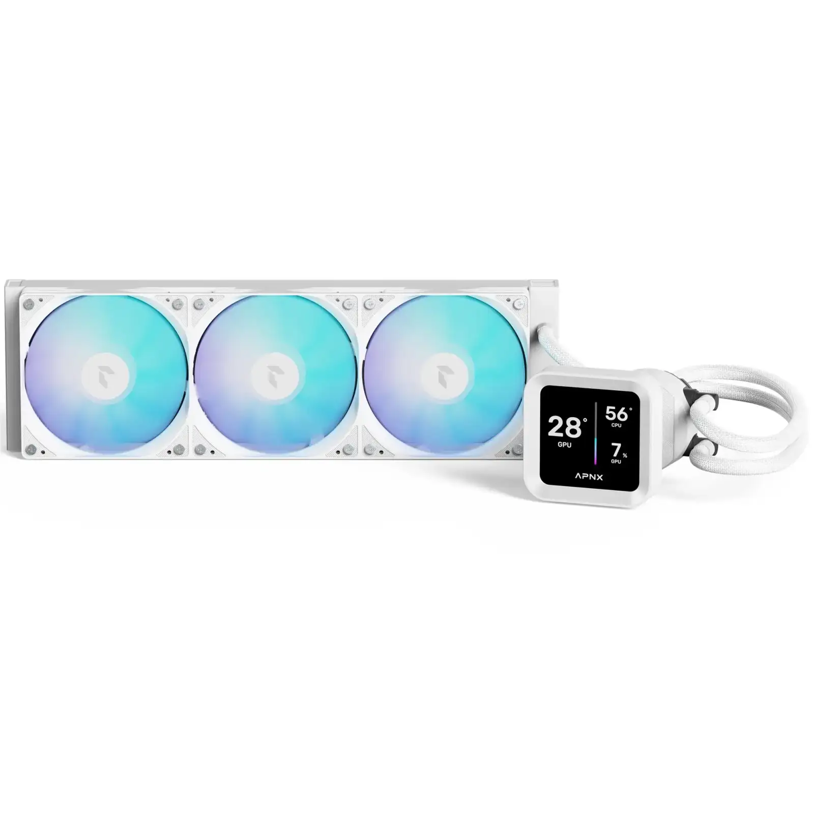 Система водяного охолодження APNX LC1-D 360 WH (APLA-SV36117.21) UA