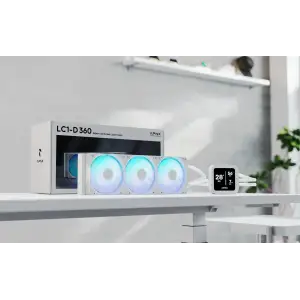 Система водяного охолодження APNX LC1-D 360 WH (APLA-SV36117.21) UA