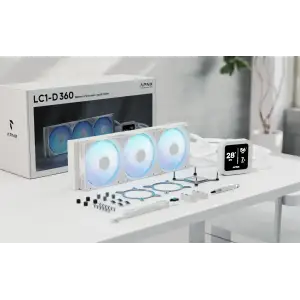 Система водяного охолодження APNX LC1-D 360 WH (APLA-SV36117.21) UA