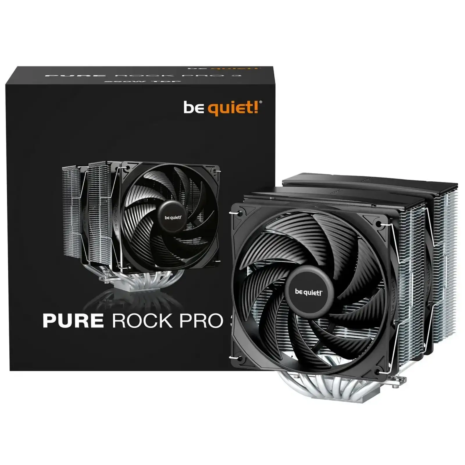Кулер процессорный be quiet! Pure Rock Pro 3 Black (BK041) UA