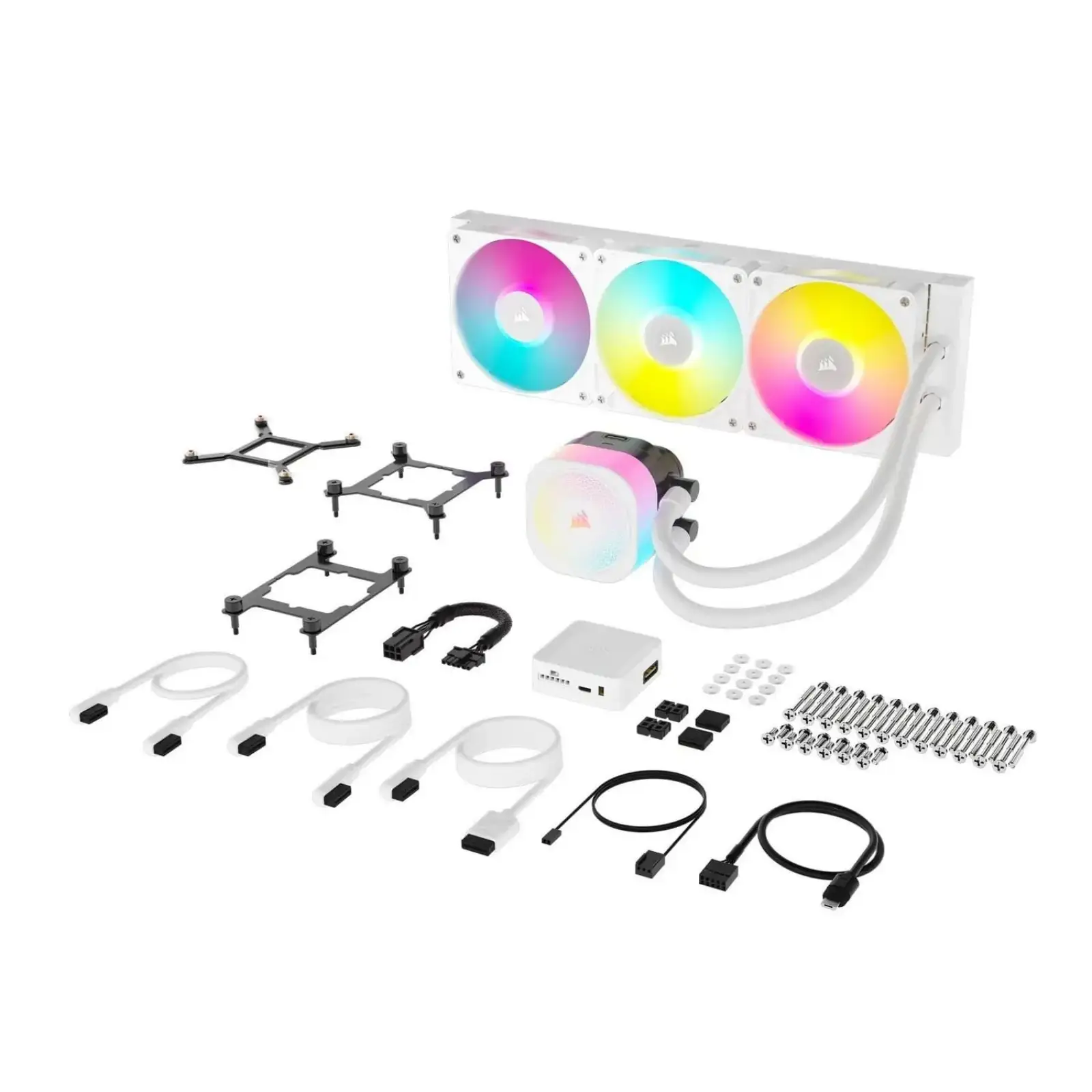 Система водяного охлаждения Corsair Icue Link Titan 360 White (CW-9061021-WW) UA