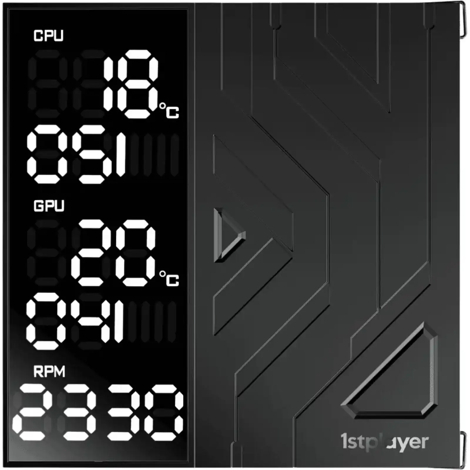 Кулер процесорний 1stPlayer FB12DS-7 Black UA