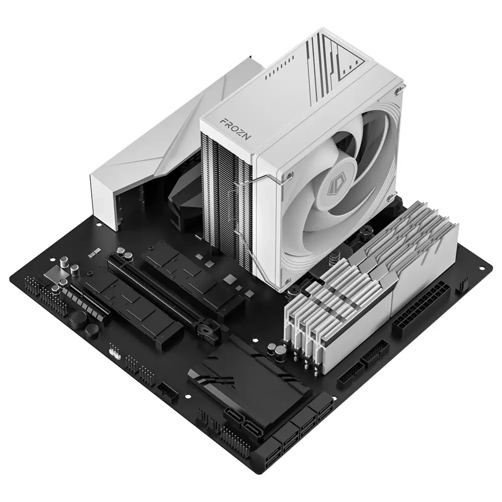 Кулер процессорный ID-Cooling Frozn A410 SE White UA