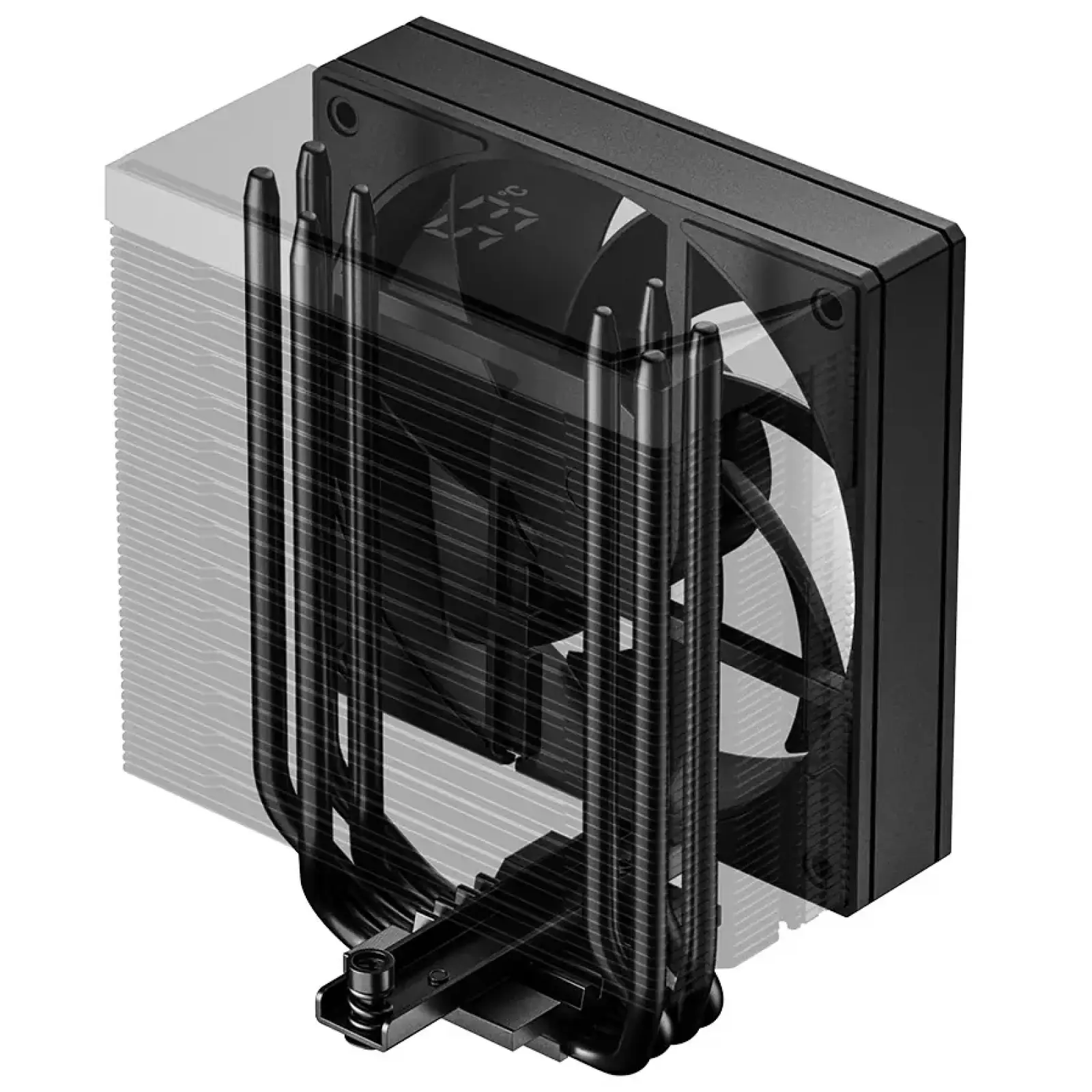 Кулер процессорный ID-Cooling Frozn A410 TD Black UA