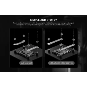 Кулер процессорный ID-Cooling Frozn A620 Pro SE ARGB White UA