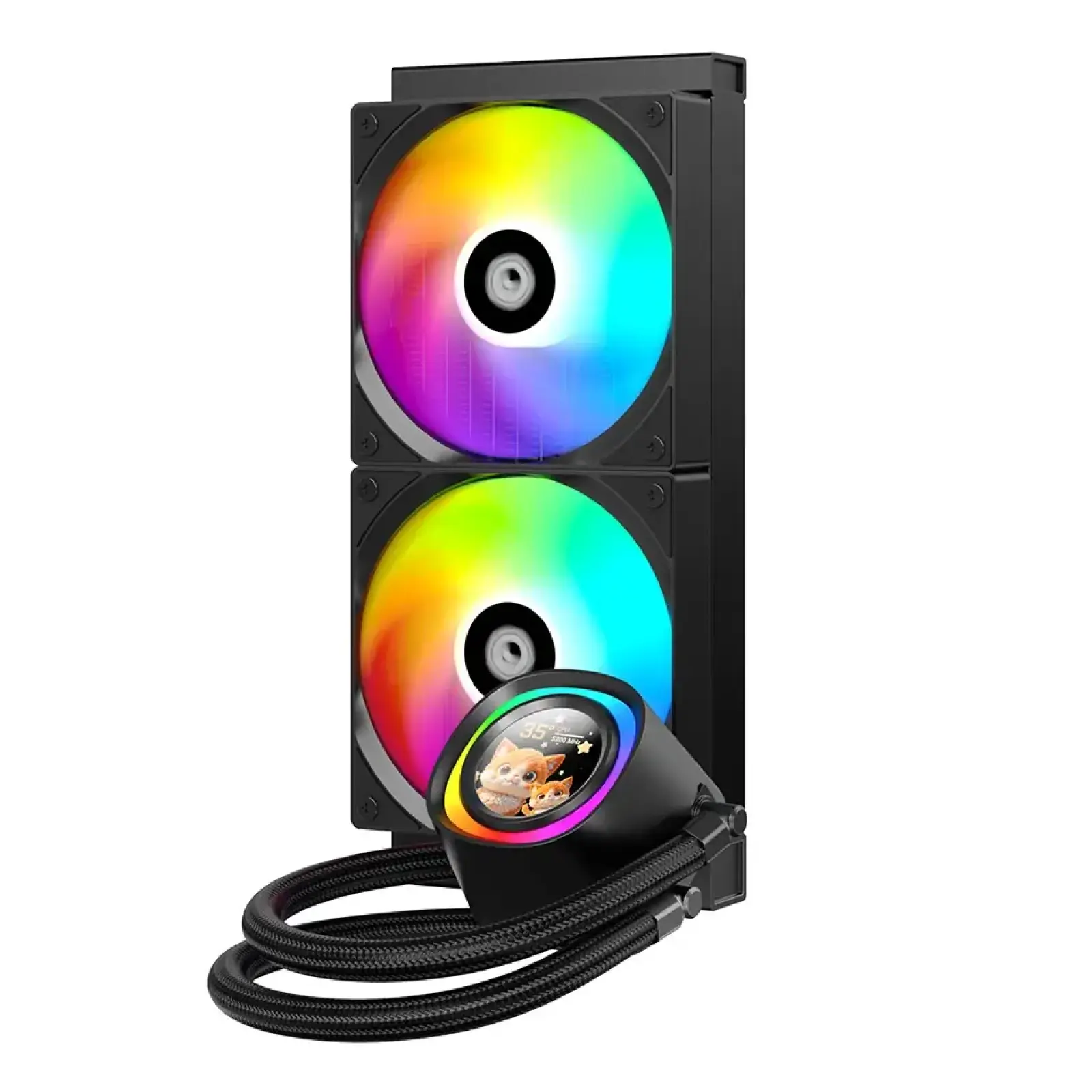 Система водяного охолодження ID-Cooling FX240 LCD UA