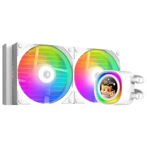Система водяного охолодження ID-Cooling FX240 LCD White UA