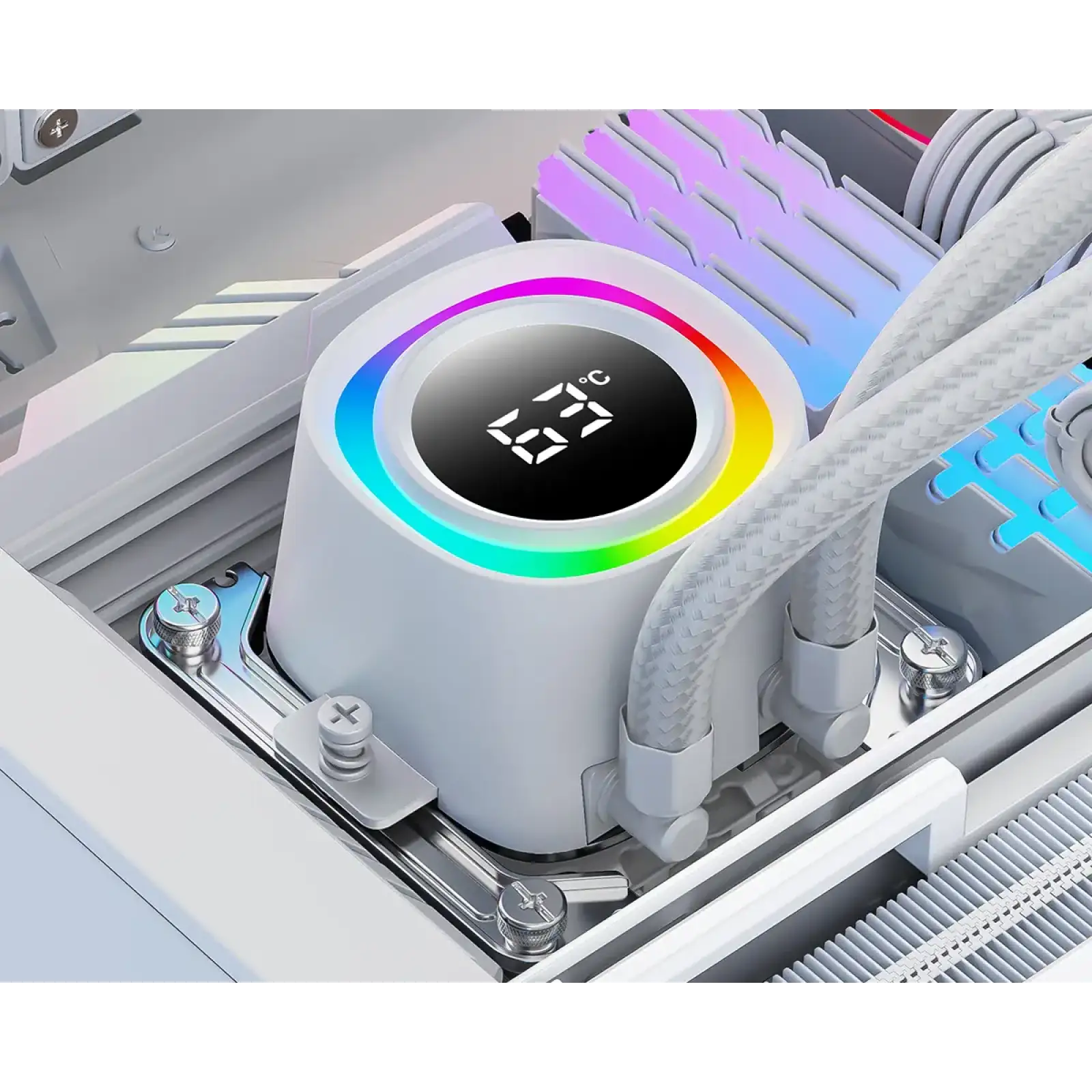 Система водяного охлаждения ID-Cooling FX240 TD White UA