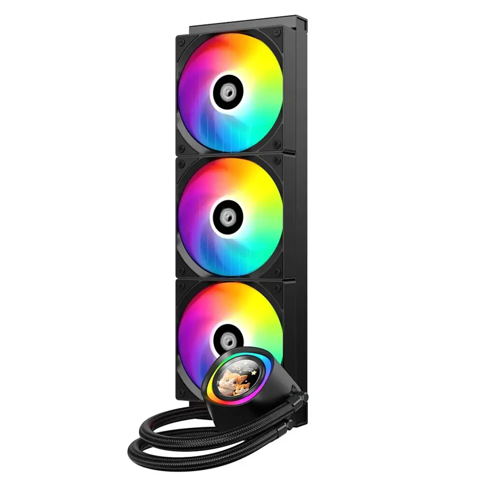 Система водяного охолодження ID-Cooling FX360 LCD UA