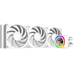 Система водяного охолодження ID-Cooling FX360 LCD PE White UA