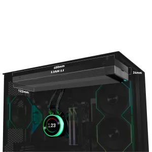Система водяного охлаждения Lian Li HydroShift II LCD-C 360 Fanless Black (G89.GHS2LCD36B.00) UA