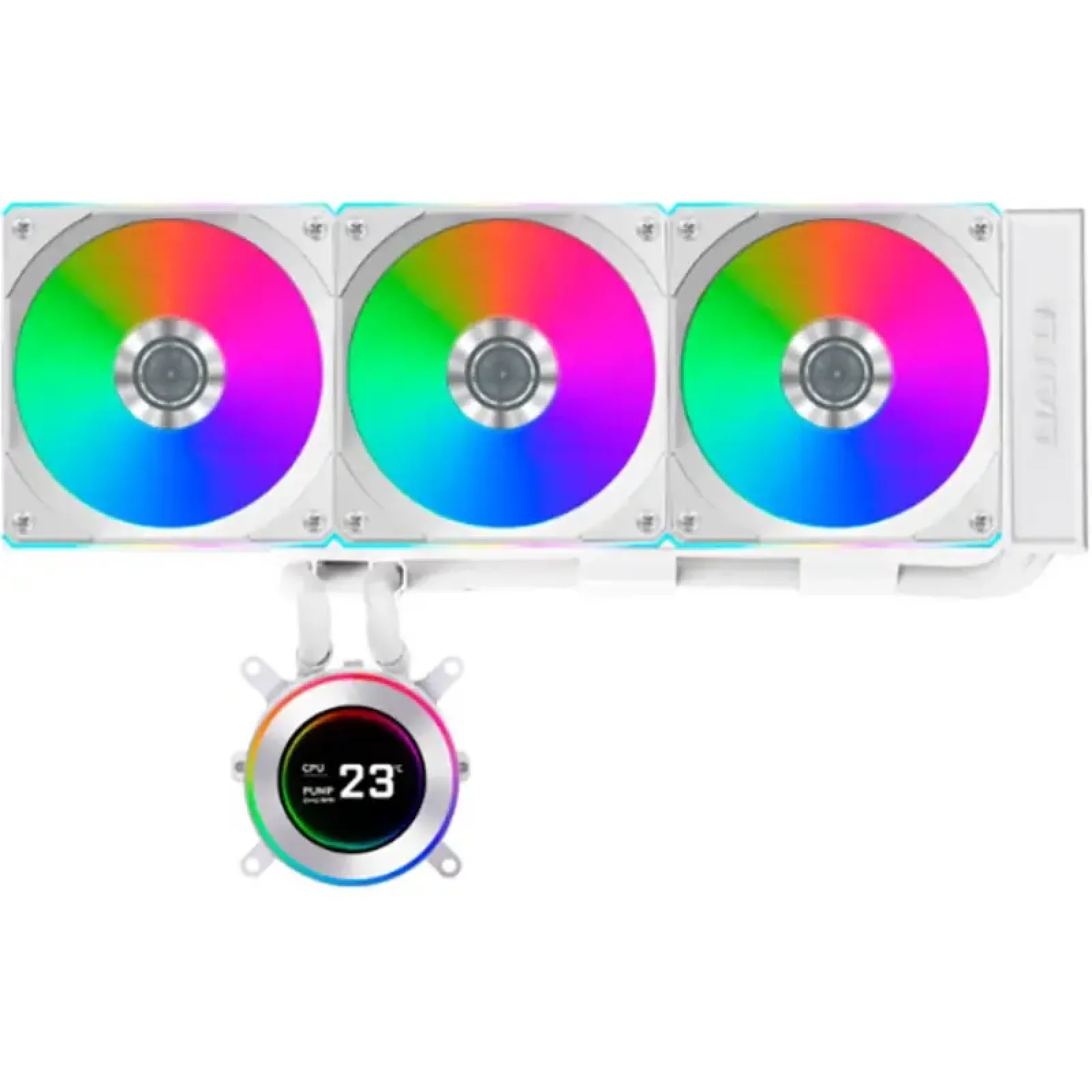 Система водяного охлаждения Lian Li HydroShift II LCD-C 360CL White (G89.GHS2LCD36RW.00) UA