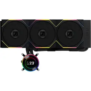 Система водяного охлаждения Lian Li HydroShift II LCD-C 360TL Black (G89.GHS2LCD36TB.00) UA