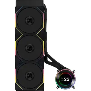 Система водяного охолодження Lian Li HydroShift II LCD-C 360TL Black (G89.GHS2LCD36TB.00) UA