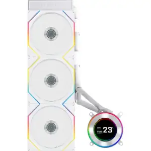 Система водяного охолодження Lian Li HydroShift II LCD-C 360TL White (G89.GHS2LCD36TW.00) UA