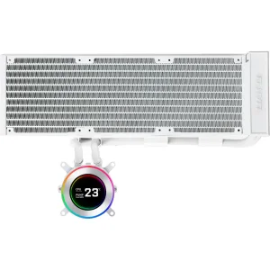 Система водяного охлаждения Lian Li HydroShift II LCD-C 360 Fanless White (G89.GHS2LCD36W.00) UA