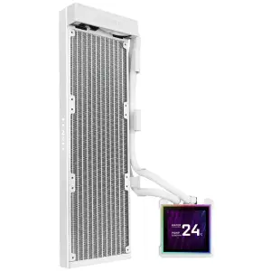 Система водяного охолодження Lian Li HydroShift II LCD-S 360N Fanless White (G89.GHS2LCDS36NW.00) UA
