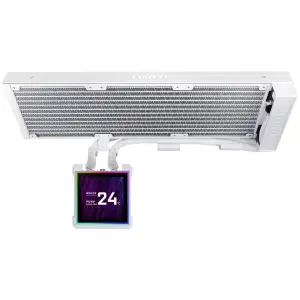 Система водяного охлаждения Lian Li HydroShift II LCD-S 360N Fanless White (G89.GHS2LCDS36NW.00) UA