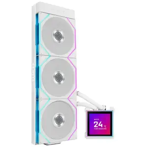 Система водяного охлаждения Lian Li HydroShift II LCD-S 360TL White (G89.GHS2LCDS36TW.00) UA