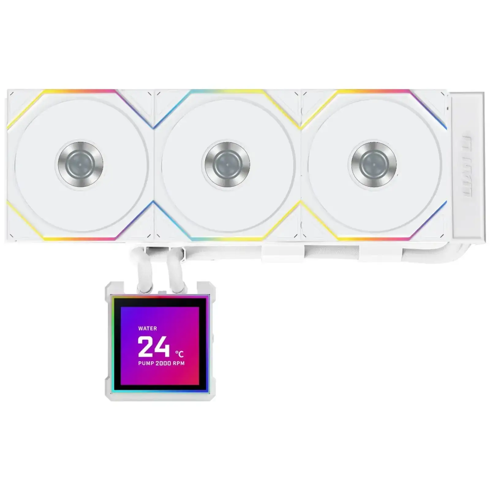 Система водяного охолодження Lian Li HydroShift II LCD-S 360TL White (G89.GHS2LCDS36TW.00) UA