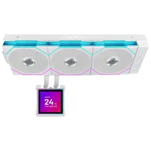 Система водяного охолодження Lian Li HydroShift II LCD-S 360TL White (G89.GHS2LCDS36TW.00) UA