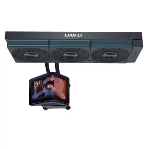 Система водяного охлаждения Lian Li HydroShift II OLED Curved 360 P28 Black (G89.GHS2OLDC36PB.00) UA
