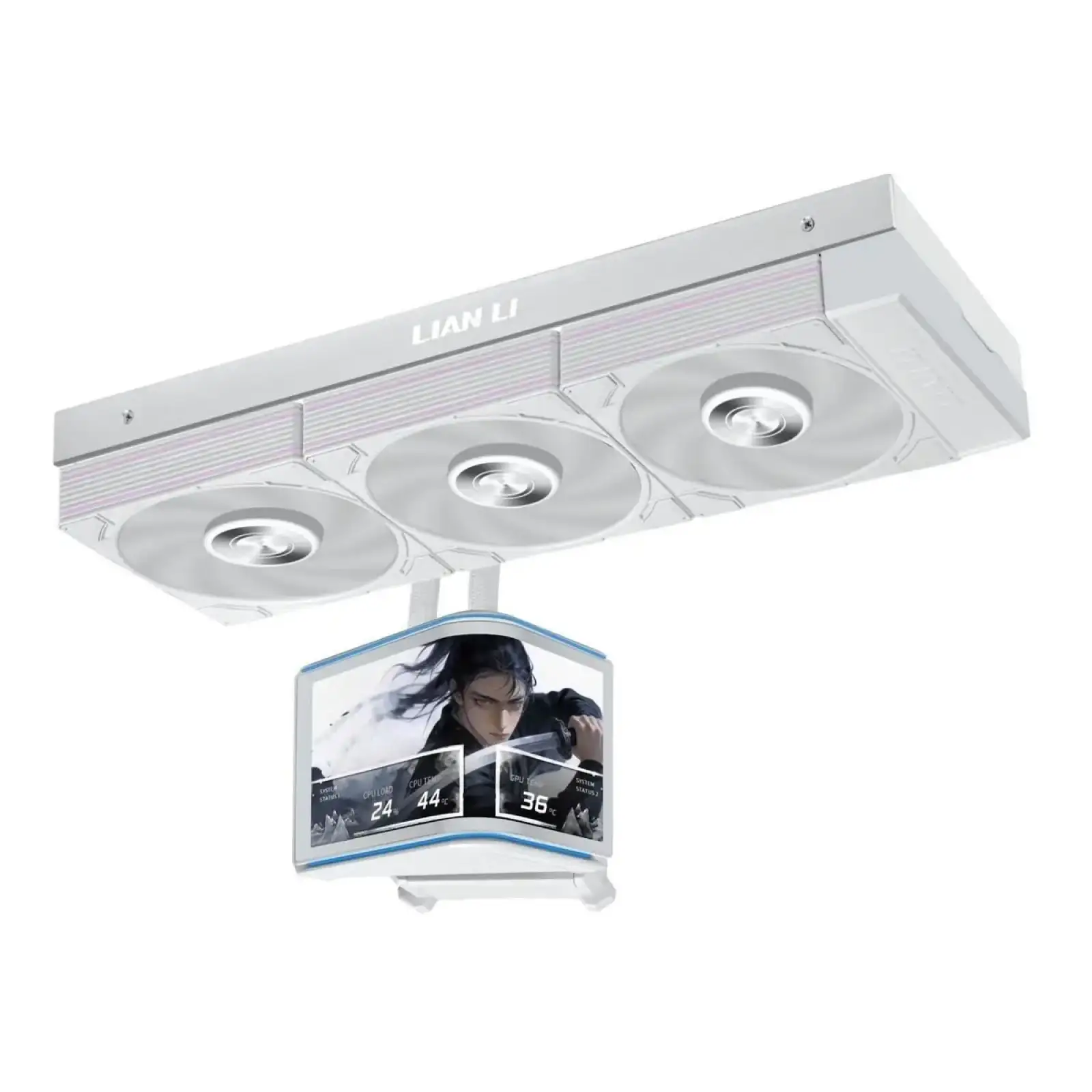 Система водяного охлаждения Lian Li HydroShift II OLED Curved 360 P28 White (G89.GHS2OLDC36PW.00) UA