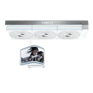 Система водяного охлаждения Lian Li HydroShift II OLED Curved 360 P28 White (G89.GHS2OLDC36PW.00) UA