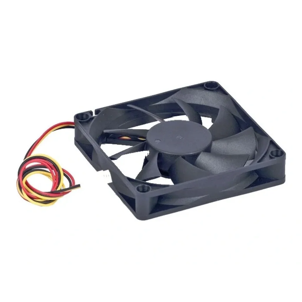 Вентилятор Gembird Sleeve D7015SM-3, 70x70x15 мм, 3-pin, чорний UA