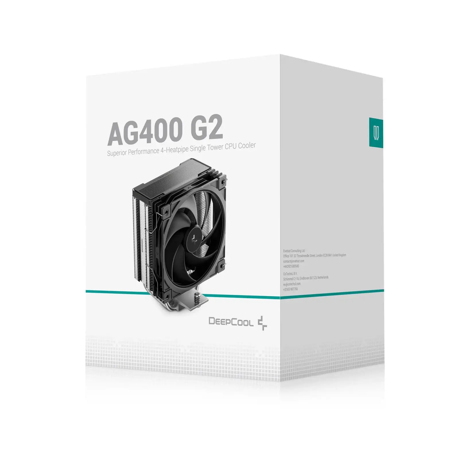 Кулер процесорний DeepCool AG400 G2 (R-AG400-BKNPMG2-G) UA