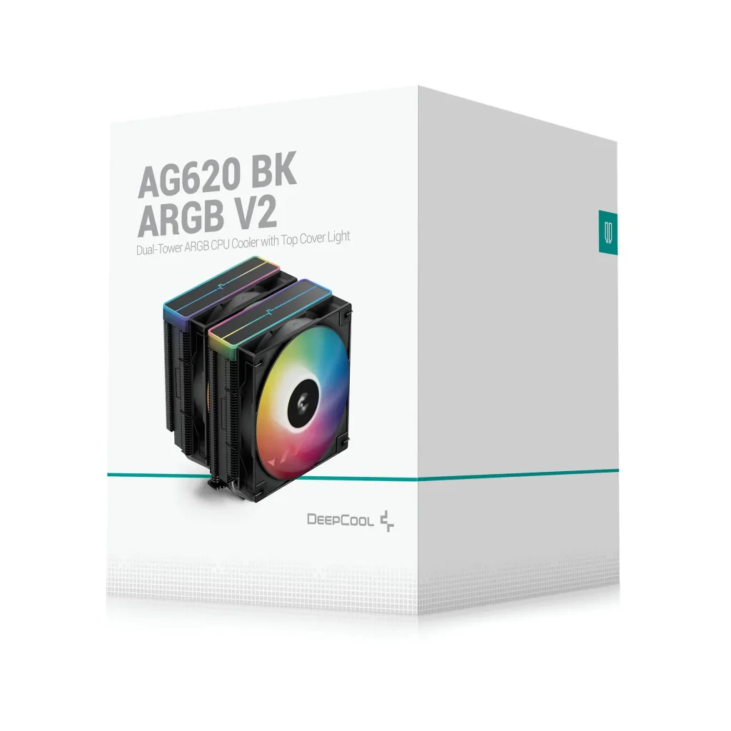 Кулер процессорный DeepCool AG620 BK ARGB V2 (R-AG620-BKAMMN-GJD) UA