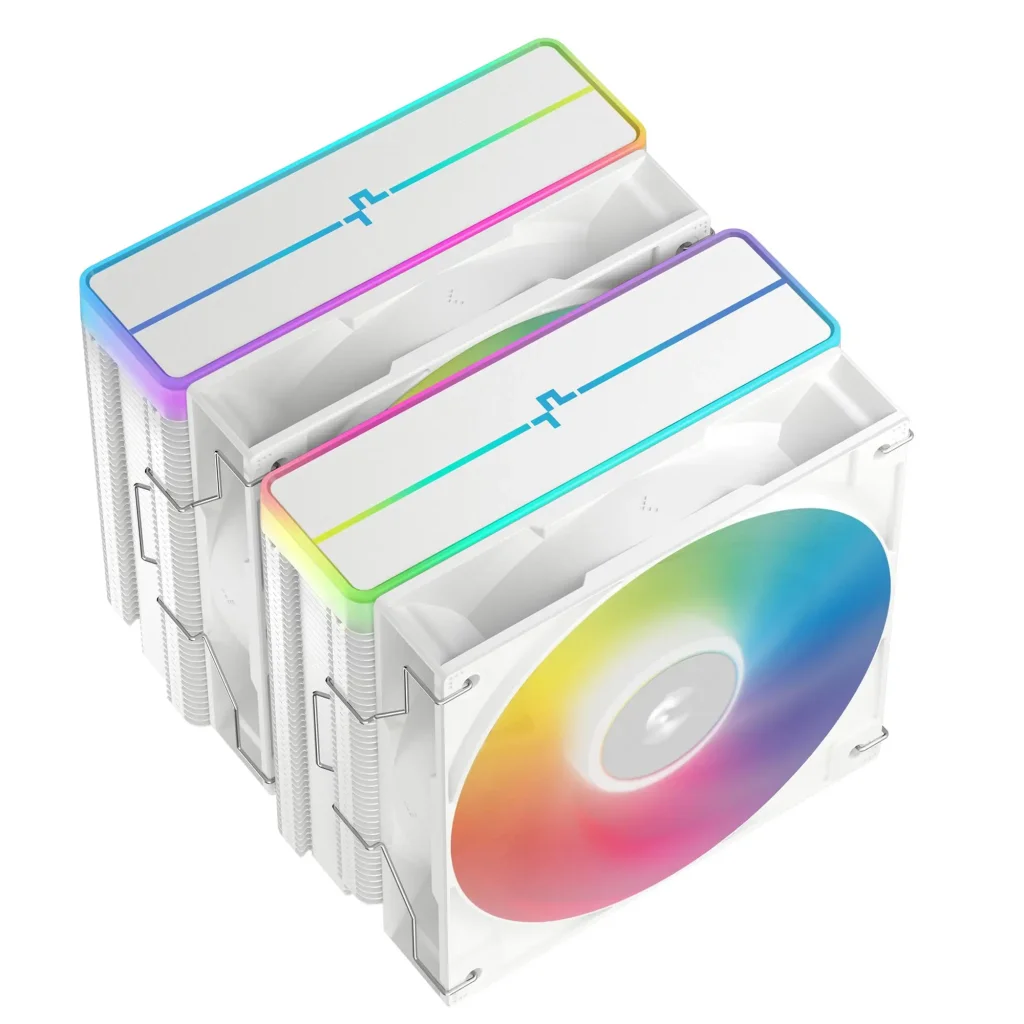 Кулер процессорный DeepCool AG620 WH ARGB V2 (R-AG620-WHAMMN-GJD) UA