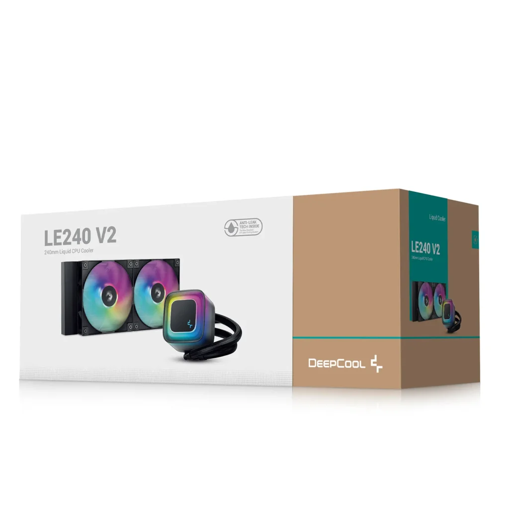 Система водяного охолодження DeepCool LE240 V2 (R-LE240-BKAMMC-G-2) UA