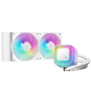 Система водяного охолодження DeepCool LE240 WH V2 (R-LE240-WHAMMN-G-2) UA