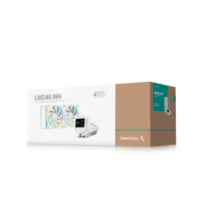 Система водяного охлаждения DeepCool LM240 WH (R-LM240-WHDMMC-1) UA