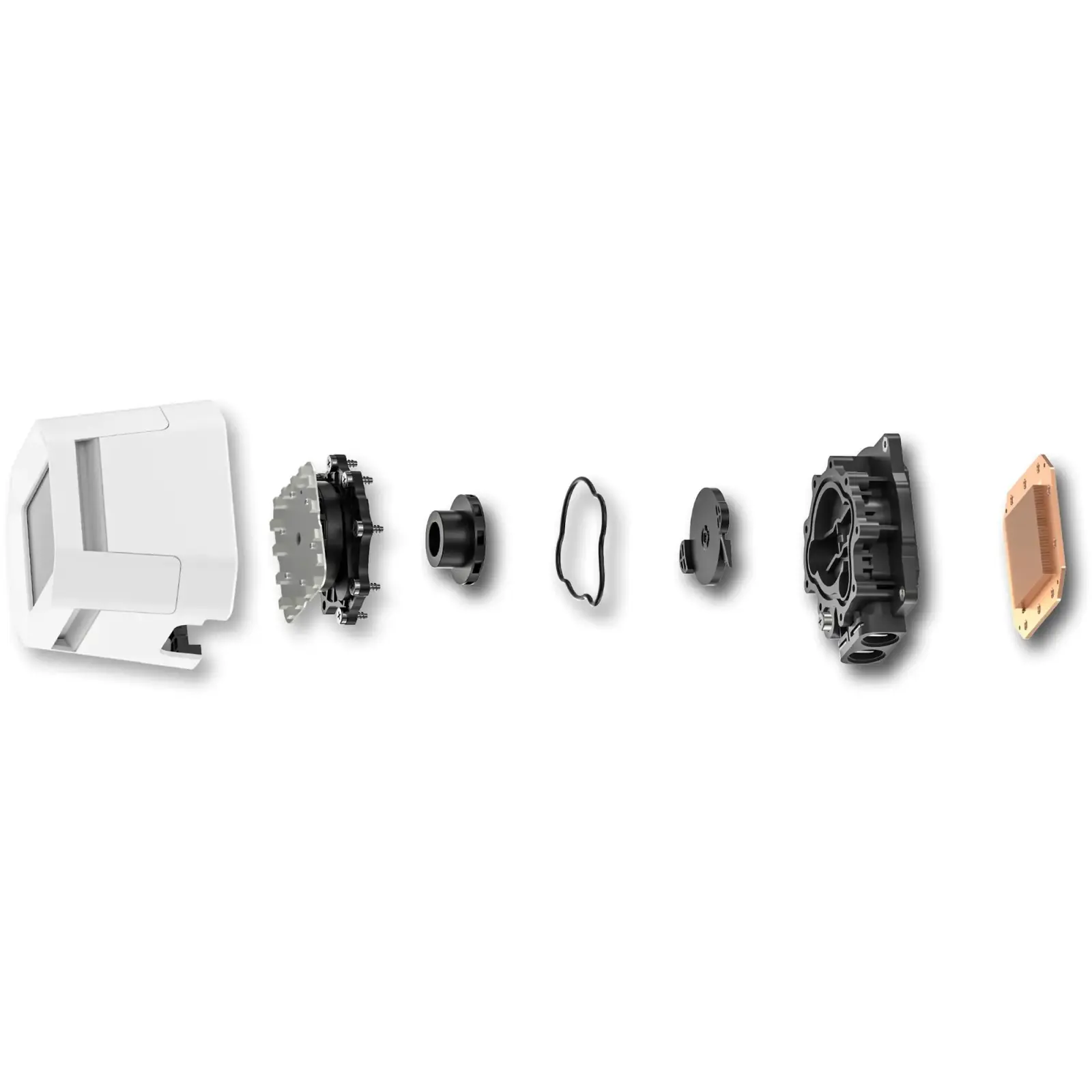 Система водяного охлаждения DeepCool LM240 WH (R-LM240-WHDMMC-1) UA