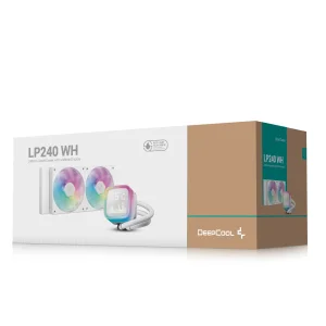 Система водяного охолодження DeepCool LP240 ARGB White (R-LP240-WHMSMC-G-1) UA