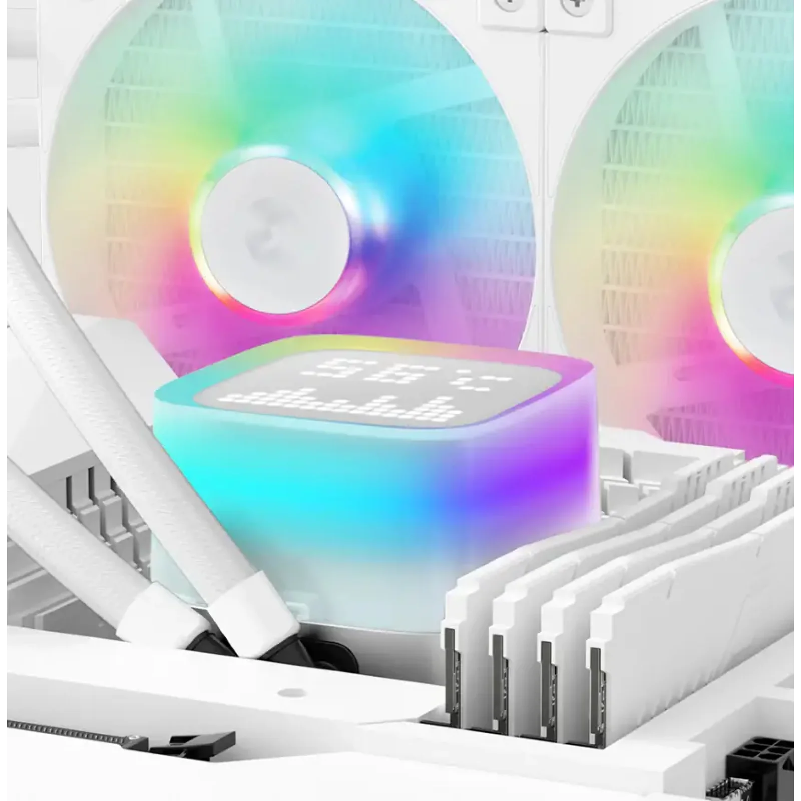 Система водяного охолодження DeepCool LP360 ARGB White (R-LP360-WHMSMC-G-1) UA