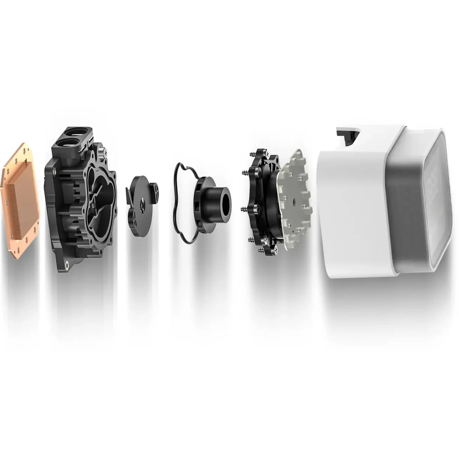 Система водяного охолодження DeepCool LQ240 White (R-LQ240-WHDSMC-G-1) UA
