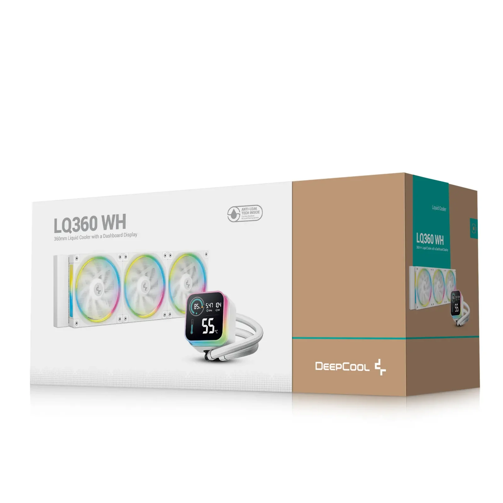 Система водяного охлаждения DeepCool LQ360 White (R-LQ360-WHDSMC-G-1) UA