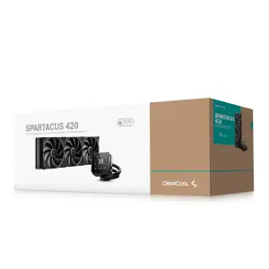 Система водяного охлаждения DeepCool Spartacus 420 Black (R-SPT420-BKDSMP-G-1) UA
